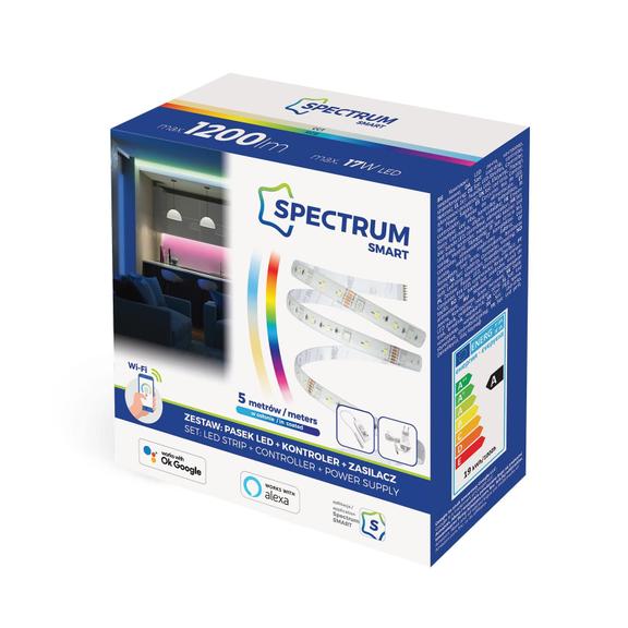 SMART LED-remsa 17W RGB WIFI 5M