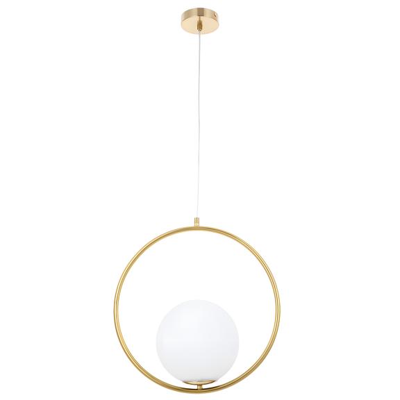 Hängande Taklampa i Glas – Klot G109-1W Guld