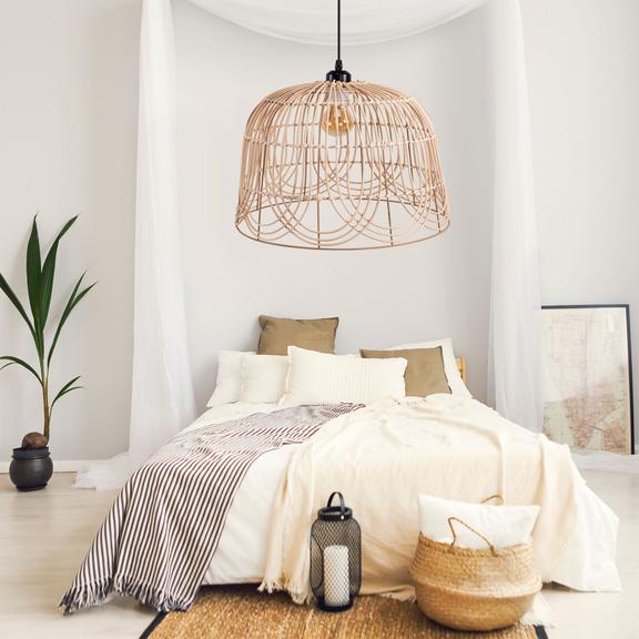 HÄNGANDE TAKLAMPA NATURAL BOHO APP1351-1CP 30 cm
