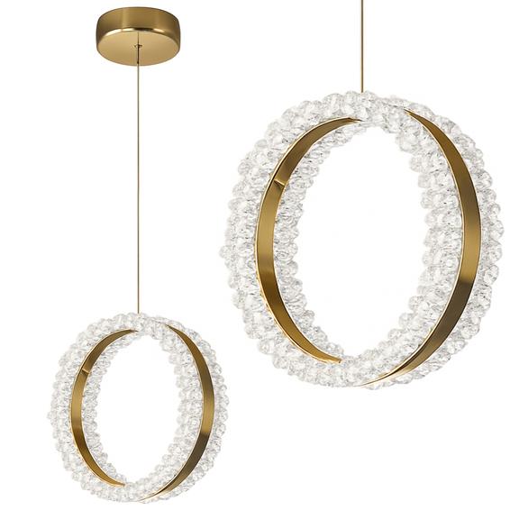 HÄNGANDE LED TAKLAMPA LHJ098-CP GULD