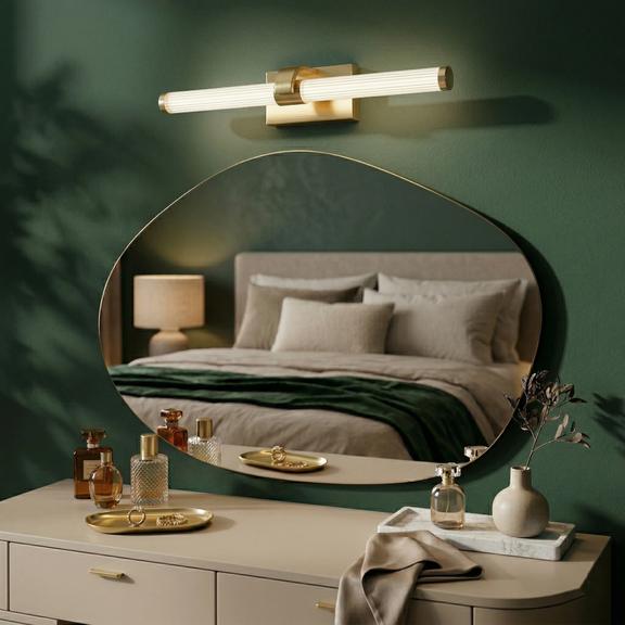Badrum vägg LED-lampa APP1883-1W 40cm GOLD