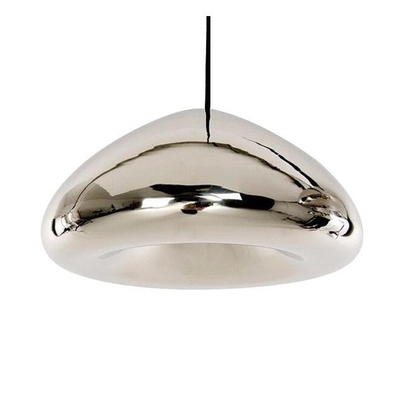 Taklampa i glas med spegeleffekt APP322-1CP SILVER