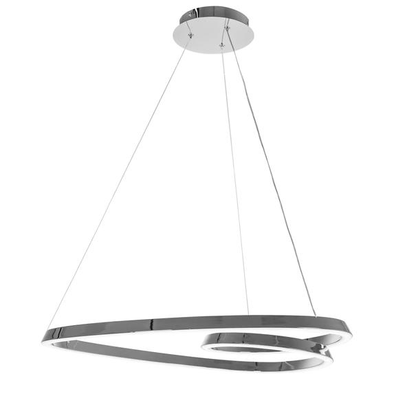 Taklampa Loop LED + Fjärrkontroll APP798-cp Krom