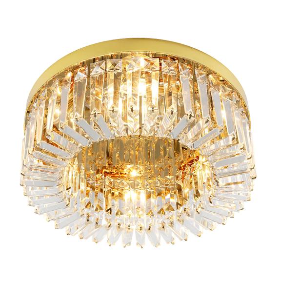 KRYSKTALLAMPA PLAFOND APP1729-8C 60 cm GULD