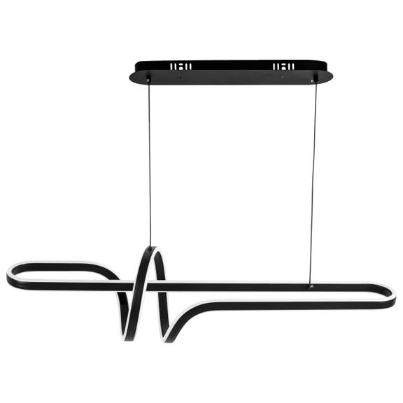 HÄNGANDE LED-LAMPA G038-CP SVART