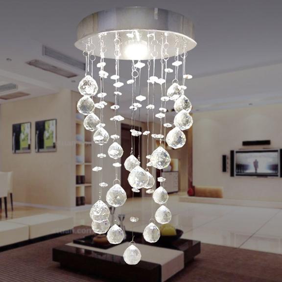 KRYSSTALLAMPA PLAFOND APP785-1C
