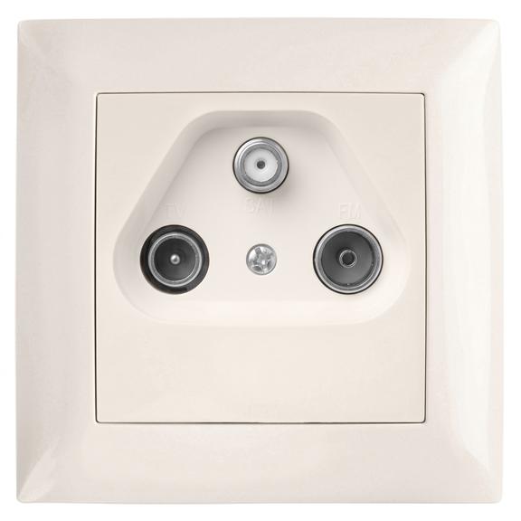 RTV-SAT Antenos Lizdas su Rėmeliu OSTE JNH011-A BEIGE