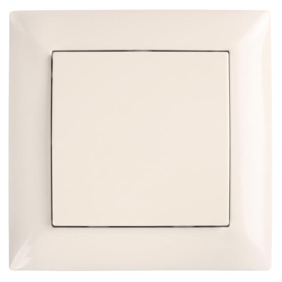Single Switch with Frame OSTE JNH006-W BEIGE