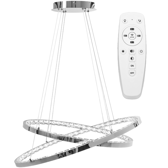 HÄNGANDE KRISTALLAMPA LED APP771-3CP