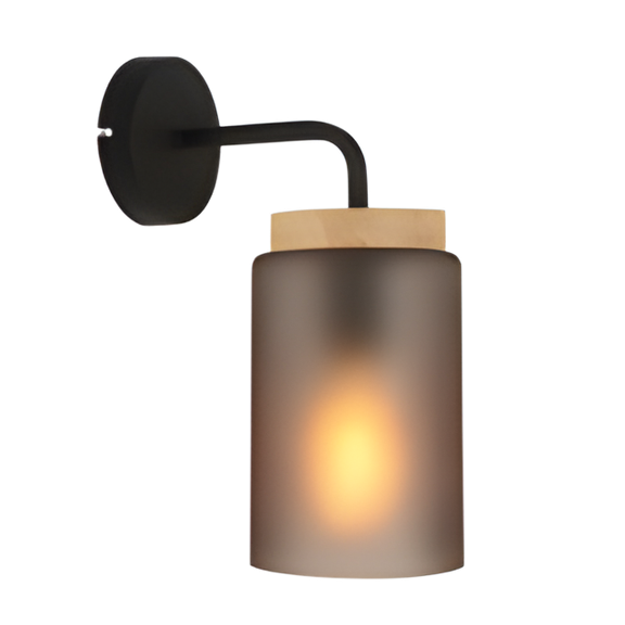 Vägglampa APP1814-1W Frosted Grey