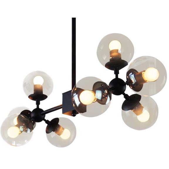 Taklampa i takpendel med 8 glober APP269-8C