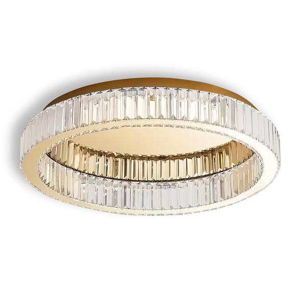 KRISTALLPLAFONDLAMPA APP1723-C 60 cm GULD