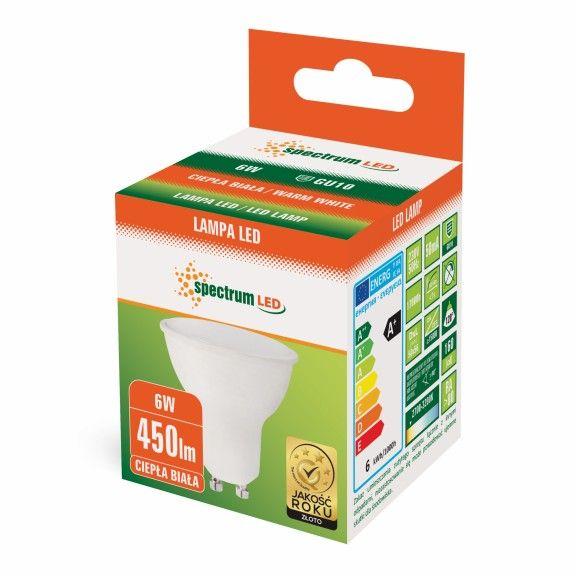 LED-lampa Varm GU10 230V 6W 13265