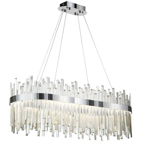 Kristalltaklampa hängande APP1514-CP80