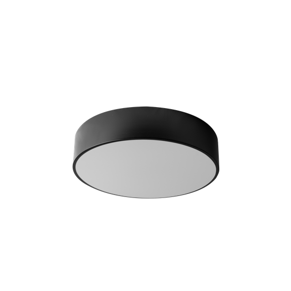 Takplafond Lampa 40cm Rund app642-4c Svart