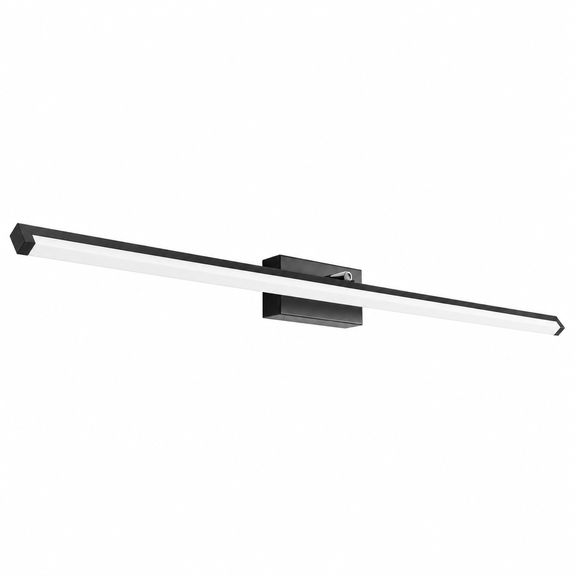 LAMPA KINKIET ŁAZIENKOWY LED NAD LUSTRO 20W 100CM APP375-1W CZARNA