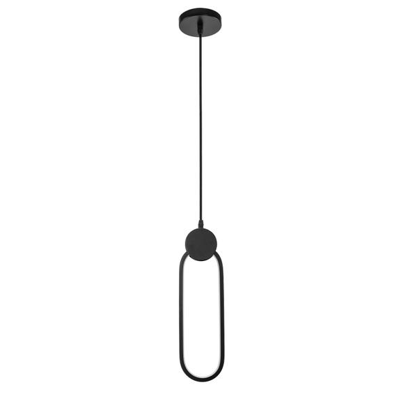 Hängande LED-taklampa APP851-CP Svart
