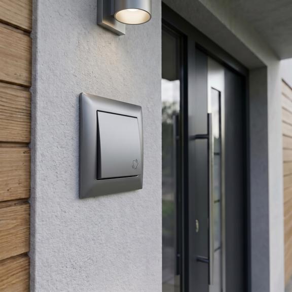 Uksekella Nupp OSTE JNH008-W GREY