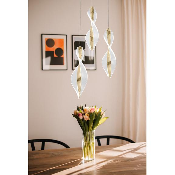 HÄNGLAMPA LED G028-3CP GULD
