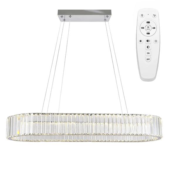 TAKPLAFOND HÄNGANDE LED APP1547-CP KROM