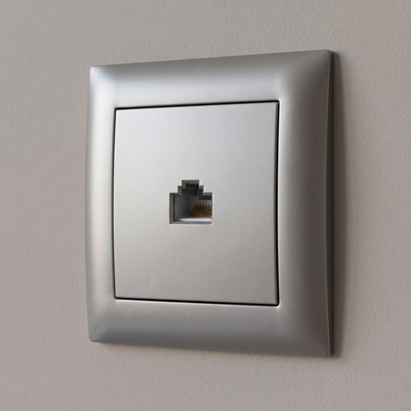 Розетка RJ45 с Рамка OSTE JNH010-S GREY