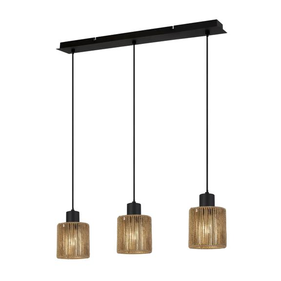 HÄNGLAMPA TAK APP1821-3CP NATURE BLACK