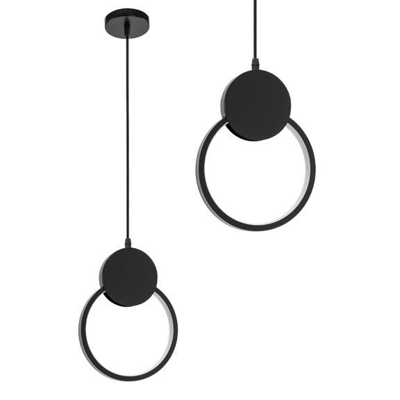 Hängande LED-taklampa APP852-CP Svart