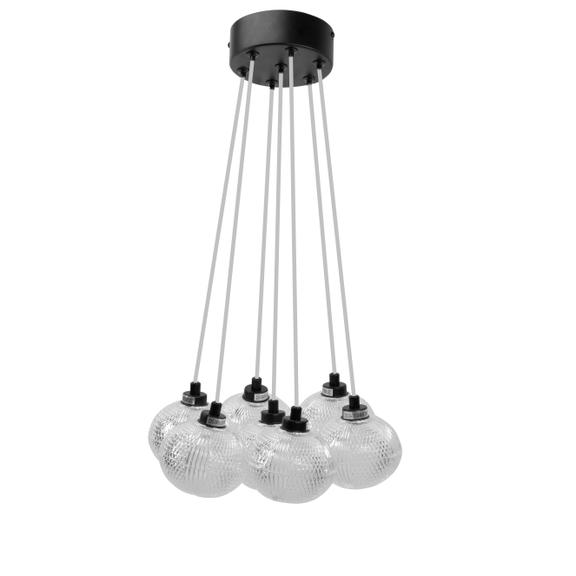 TAKLAMPA MS020-7CP Svart