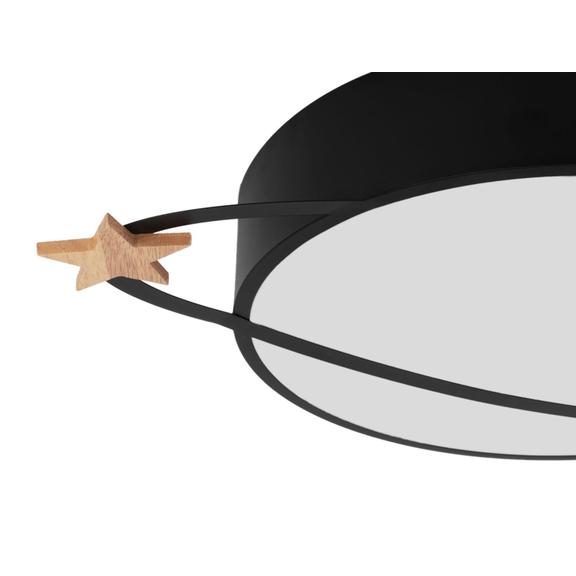 Taklampa Plafond Moon APP864-C Svart