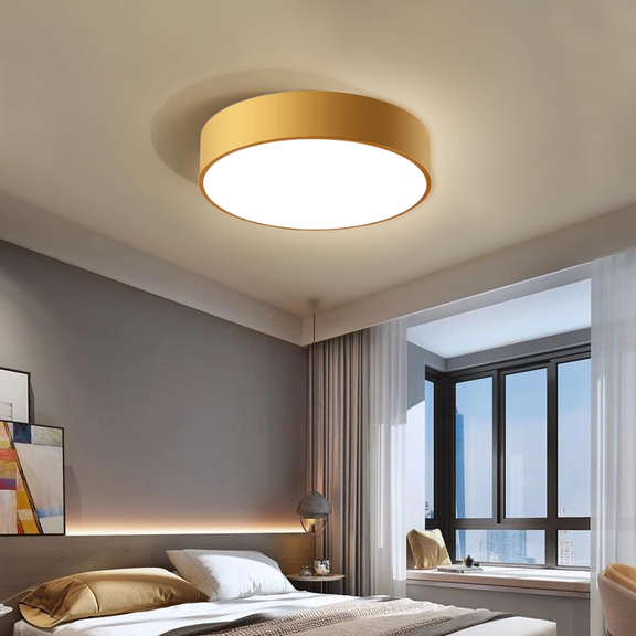 Taklampa Plafond Classic APP872-C 30 cm Guld