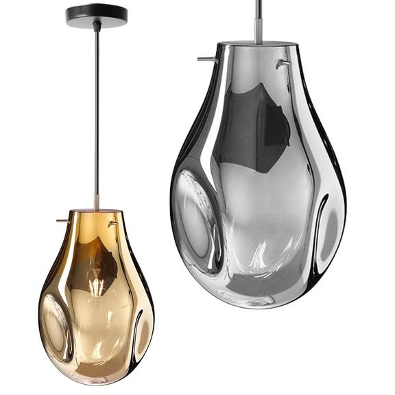 Glaslampa i tak Amber APP328-1CP