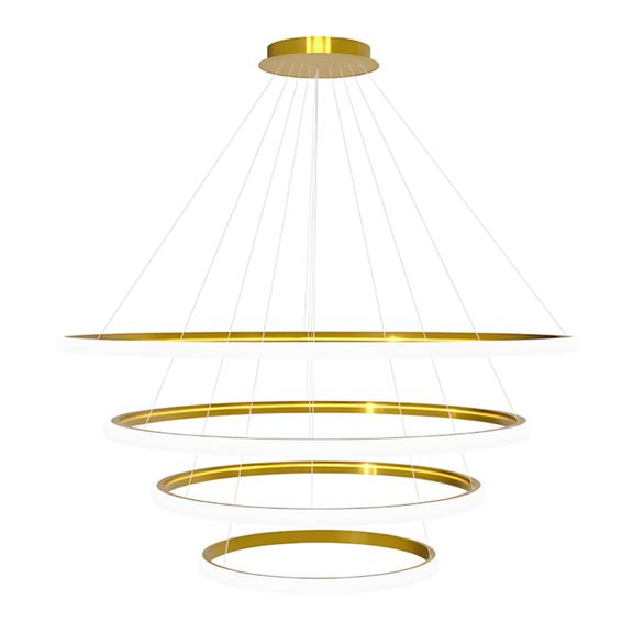 LED-hänglampa LHJ009-CP4 GULD