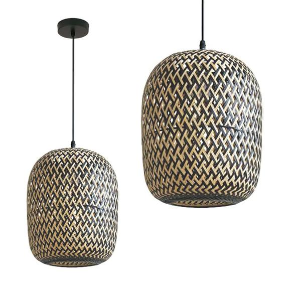 HÄNGANDE TAKLAMPA BOHO BAMBOO APP1542-1CP
