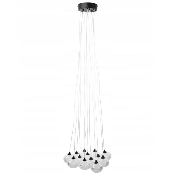 TAKLAMPA MS024-13CP Svart