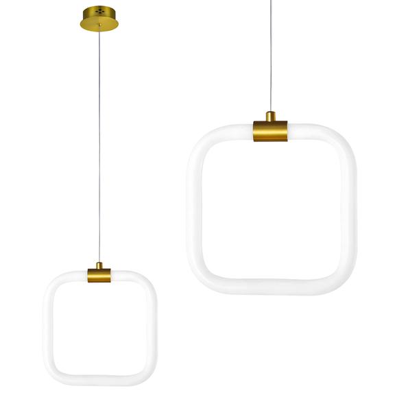 HÄNGANDE LED-TAKLAMPA LHJ057-CP1 BORSTAT GULD