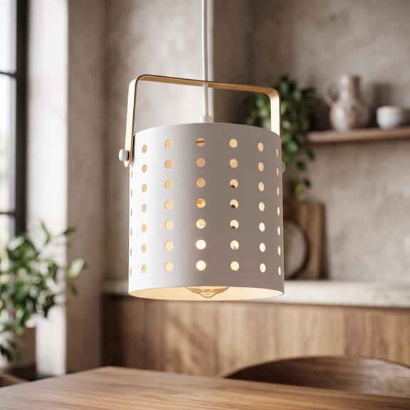 Lampa sufitowa nowoczesna APP957-1CP Biała