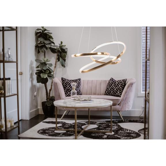 HÄNGLAMPA LED G005-CP GULD
