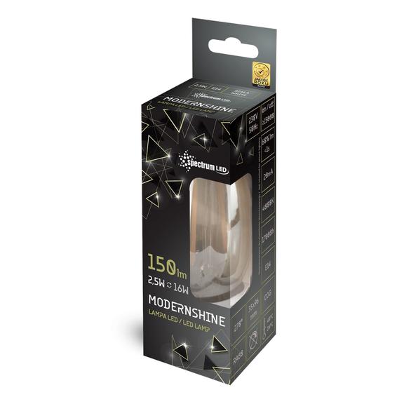LED-lampa Neutral E14 230V 2,5W Dekorativ Spegel 14467
