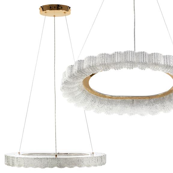 HÄNGLANDE LED-LAMPA MS019-CP Roséguld 60 cm