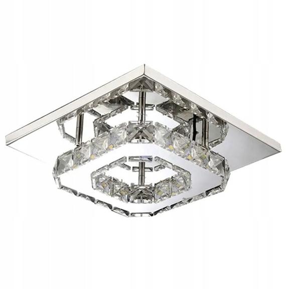 Kristalltaklampa Plafond Glamour 8W APP406-C Neutral