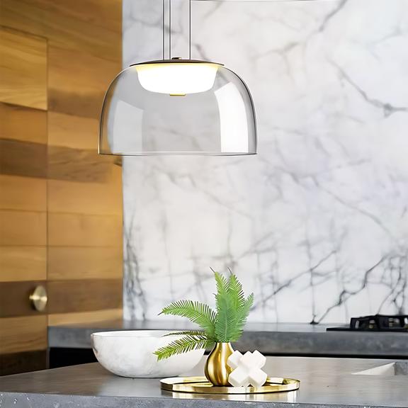 HÄNGLAMPA LED APP1690-1PC B Guld