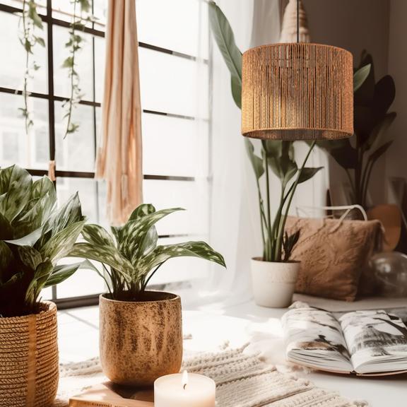 Boho Taklampa 30 cm APP1324-1CP