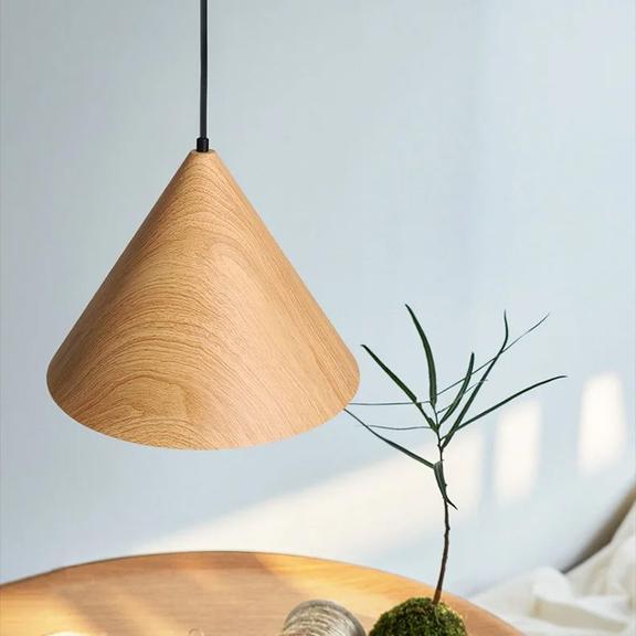 TAKLAMPA HÄNGANDE APP1442-1CP WOOD