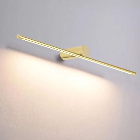 BADRUMSVÄGGLAMPA LED 80CM APP1346-W GULD