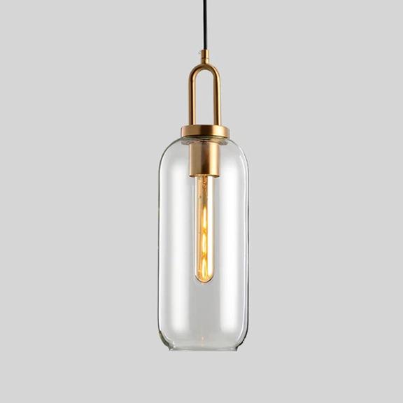 Glaslampa Pendel Taklampa Tuba APP631-1CP
