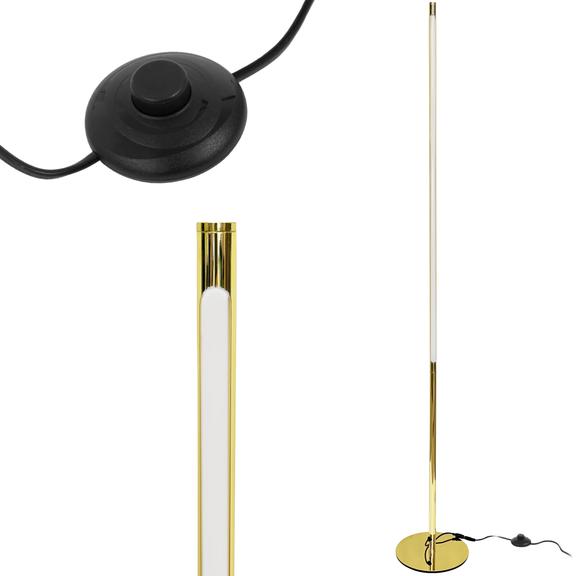 Stående Golvlampa LED APP1416-F Guld