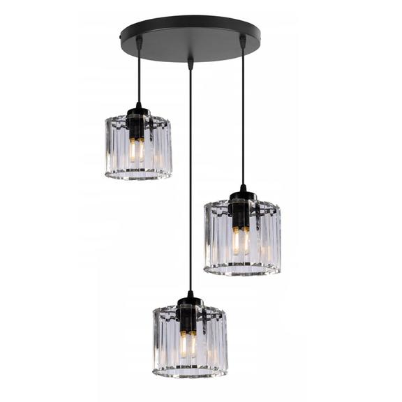 Taklampa Kristall APP513-3CPR Svart