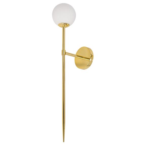 VÄGGLAMPA 75 cm APP580-1W GULD