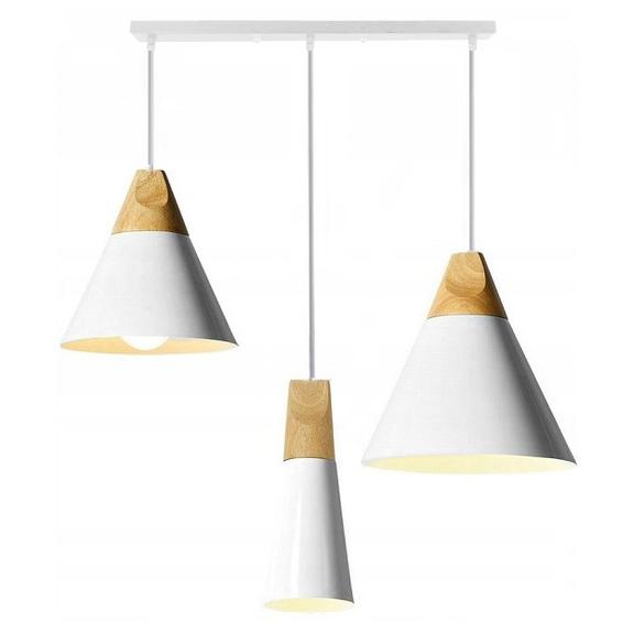 Taklampa SCANDI SET CP Vit