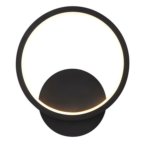 VÄGGLAMPA LED LHJ081-W Svart